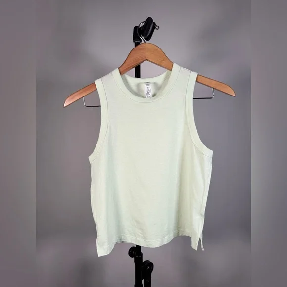 NWOT Lululemon Classic-Fit Cotton-Blend Tank Top
Kohlrabi Green - Picture 6 of 11